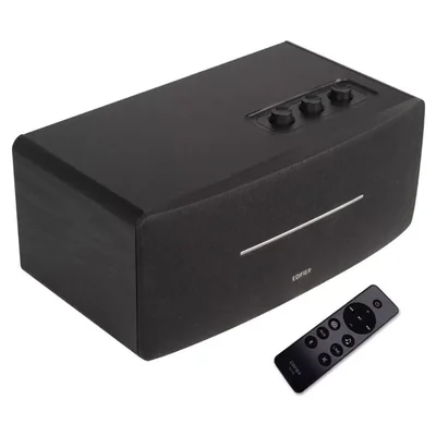 Bocina Bluetooth Edifier D12 Color Negro Con Salida De Audio