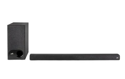 Polk Audio Signa S3 - Barra de Sonido Ultra Delgada para TV y subwoofe