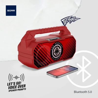 Bocina inalámbrico SOAR NBA Boombox, Los Ángeles Cli