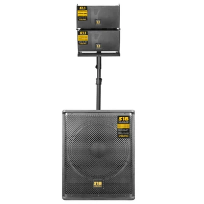 Sistema De Audio Profesional Steelpro Lineal Combo S18