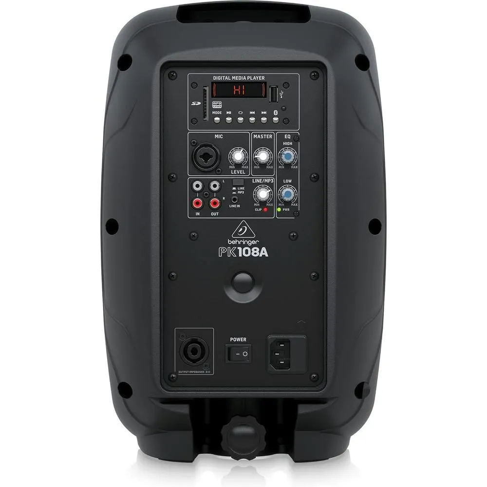 Bafle amplificado behringer pk108a 8 pulgadas