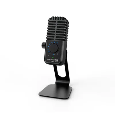 Micrófono Multipatrón con Interface IRIG STREAM MIC PRO IK MULTIMEDIA