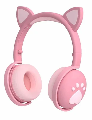 Audífonos Over-Ear Gadgets & Fun Gato Huellas inalámbricos