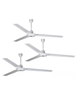Set ventilador de techo Igoto con control remoto 5 velocidades