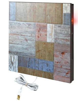 Calefactor panel infrarrojo en porcelanato Calor Solar para pared