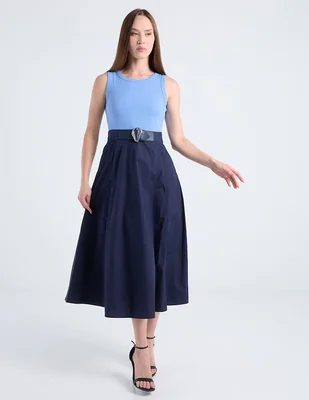 Vestido midi casual Kur.Kuma para mujer