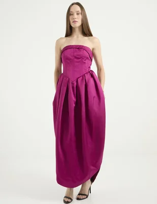 Vestido maxi de fiesta Mare Mare espalda abierta