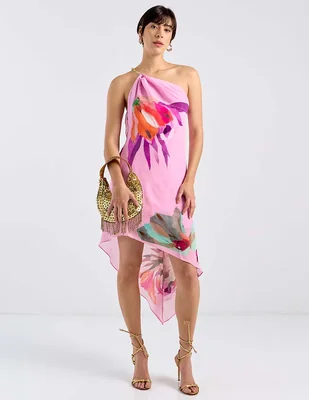 Vestido corto casual Guess para mujer