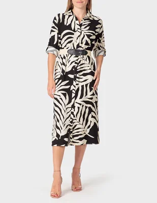 Vestido midi casual Punt Roma para mujer