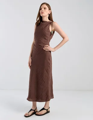 Vestido crop casual Kur.Kuma para mujer