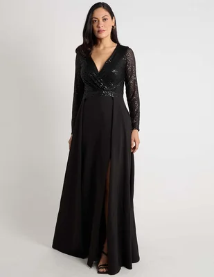 Vestido maxi de fiesta Damaia Atelier para mujer