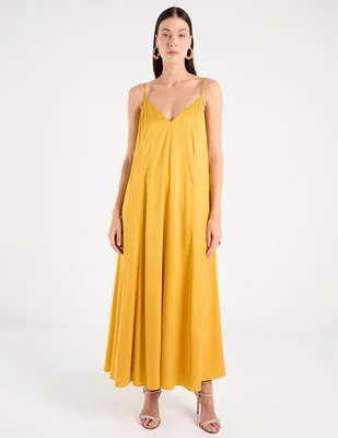 Vestido largo casual Petite Studio para mujer