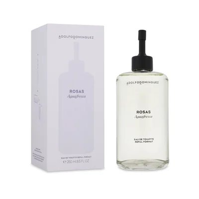 ADOLFO DOMINGUEZ AGUA FRESCA DE ROSAS 250ML EDT REFILL