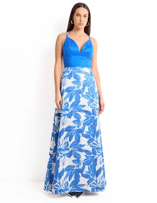 Vestido maxi de fiesta Rue de la Paix para mujer