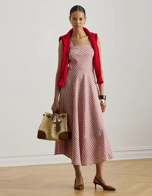 Vestido crop casual Lauren Ralph Lauren para mujer