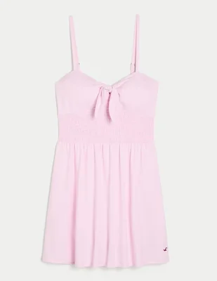 Vestido corto casual Hollister para mujer