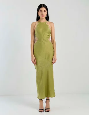 Vestido crop de fiesta Topshop
