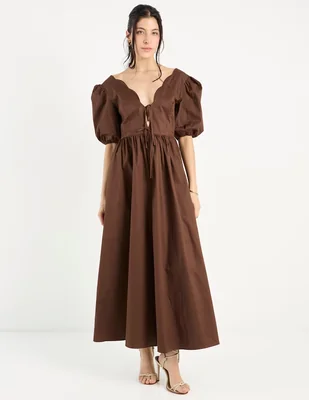 Vestido largo de fiesta Petal + Pup para mujer