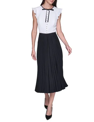 Vestido crop casual Karl Lagerfeld Paris para mujer