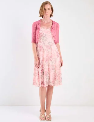 Vestido midi connected apparel para mujer