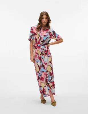 Vestido vero moda 10329859 floral polié