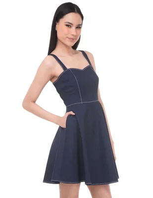Vestido corto casual Sarah Bustani para mujer