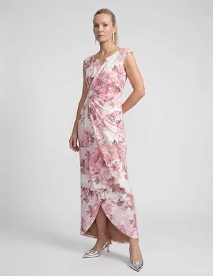 Vestido largo de fiesta connected apparel