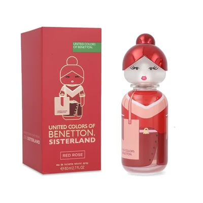 BENETTON SISTERLAND RED ROSE 80ML EDT