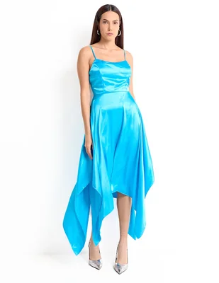 Vestido midi de fiesta Bebe escote corazón