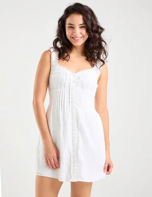 Vestido mini casual Hollister para mujer