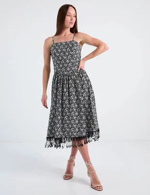 Vestido midi casual Petite Studio para mujer