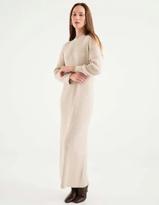 Vestido largo casual Indi & Cold para mujer