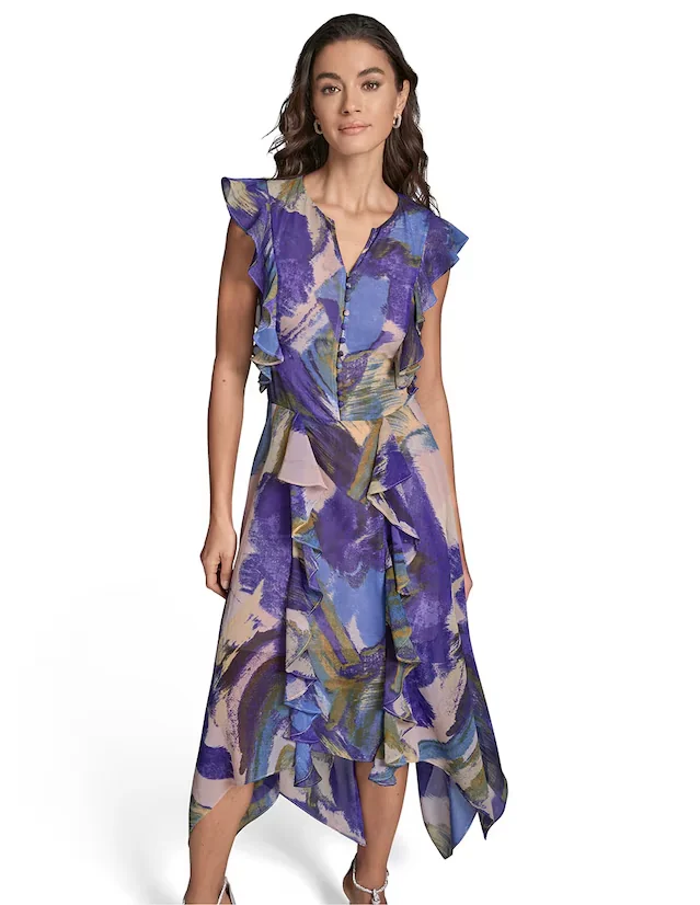 Vestido midi BCBG para mujer
