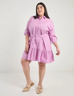 Vestido corto casual The Pattern para mujer