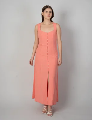 Vestido largo casual Salsa Rio para mujer