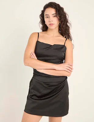 Vestido mini de fiesta Hollister para mujer