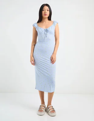 Vestido midi casual Biography para mujer