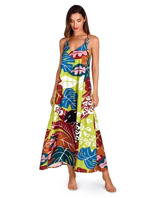 Vestido crop casual Dolores Cortés para mujer