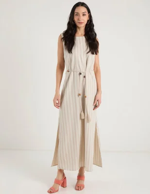 Vestido maxi casual Toscano para mujer