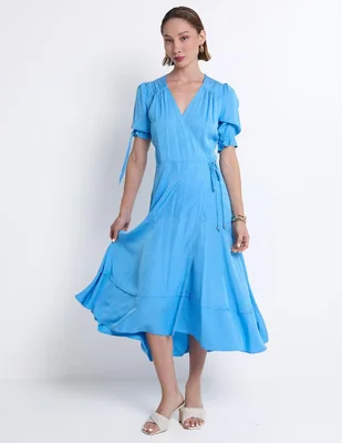 Vestido midi casual Scotch & Soda para mujer