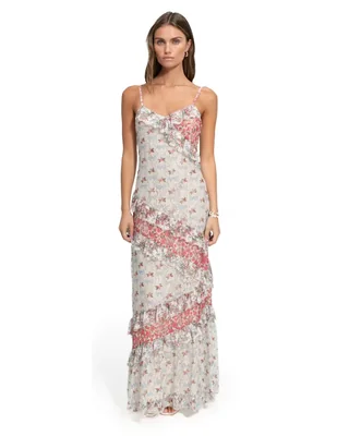 Vestido maxi casual Agua Bendita para mujer