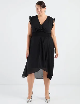 Vestido midi cocktail davinchy para mujer