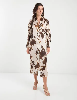 Vestido midi casual Pennyblack para mujer