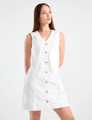 Vestido corto casual pieces para mujer