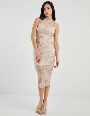 Vestido midi casual Steve Madden para mujer