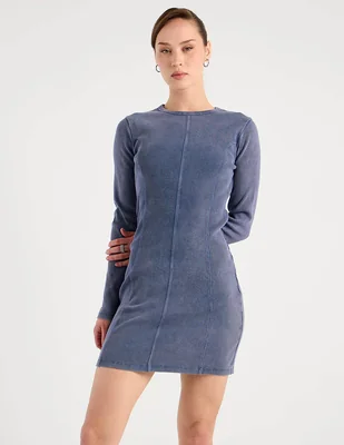 Vestido corto casual hugo blue para mujer