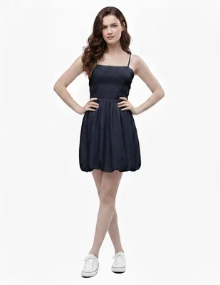 Vestido mini casual Ant Collection Globo para mujer