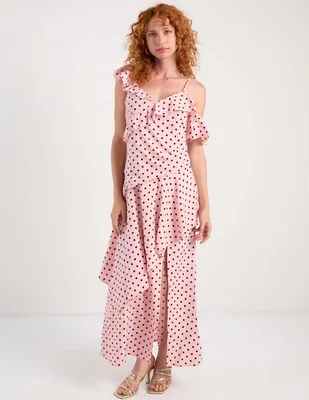 Vestido largo formal Petal + Pup para mujer