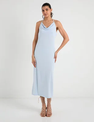 Vestido midi casual Biography para mujer