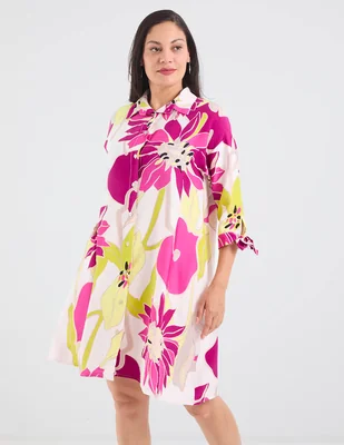 Vestido corto casual damaia atelier para mujer